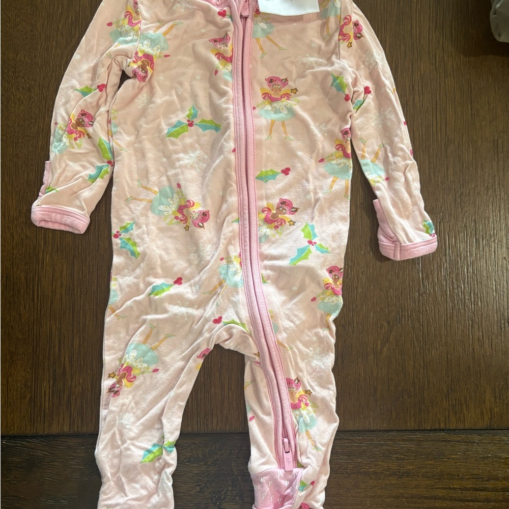 Posh Peanut Pink Ballerina Footie